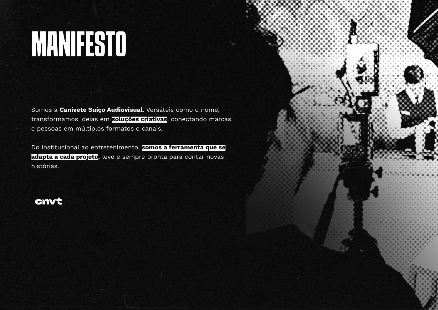 O manifesto, no manual de 2025